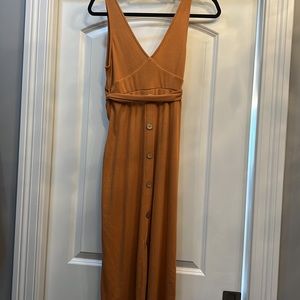 NWOT mustard yellow dress